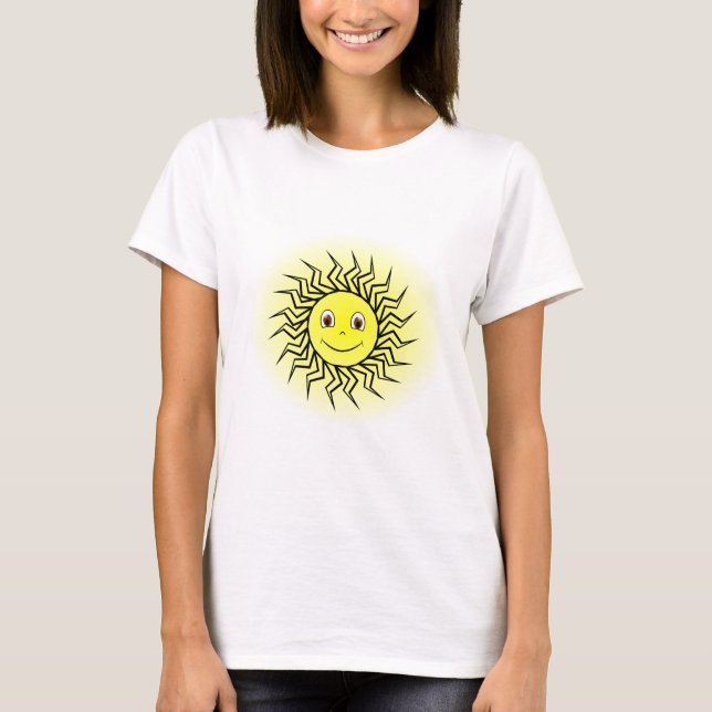 T-shirt Soleil souriant (Devant)