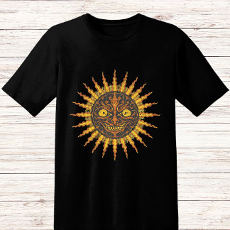 T-shirt Soleil souriant déplaisant face