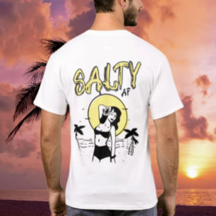 T-shirt Soleil sur la Plage par Salty AF