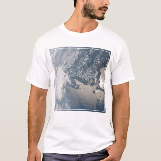 T-shirt Soleil Sur Les Eaux De La Terre. (Devant)