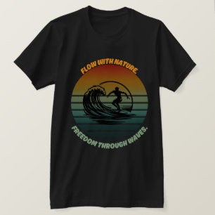T-shirt "Soleil, Surf et âme" 🌊