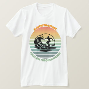 T-shirt "Soleil, Surf et âme" 🌊