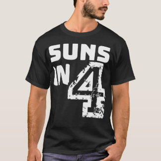 T-shirt Soleils Viraux En Quatre Basket-Ball