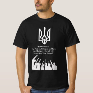 T-shirt Solidarité avec la guerre en Ukraine