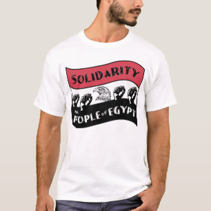 T-shirt Solidarité avec le peuple d'Égypte