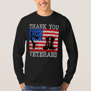 T-shirt Solidarité des vétérans du Merci