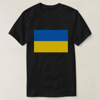 T-shirt Solidarité du drapeau ukrainien