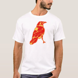 T-shirt solitaire artistique urbain d'illustration