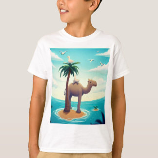 T-shirt solitaire avec mes amis et mes pensées