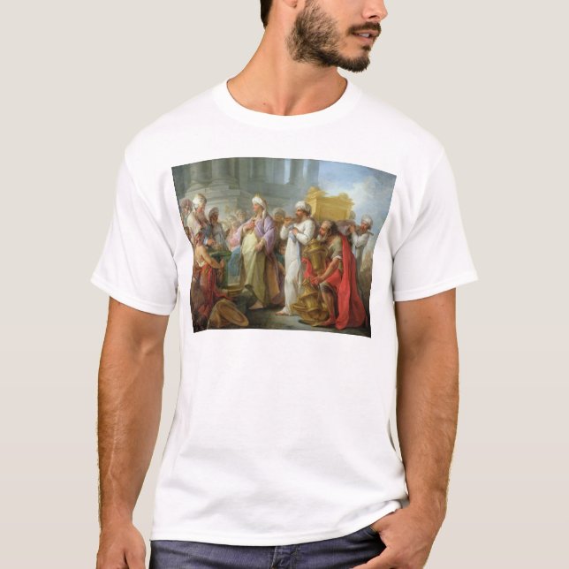 T-shirt Solomon avant l'arche de l'engagement, 1747 (Devant)