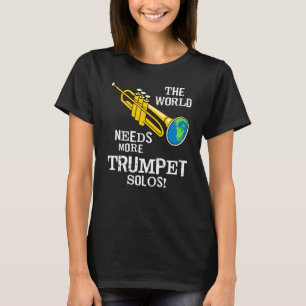 T-shirt Solos de trompette