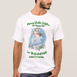 T-shirt Solstice d'hiver joyeuse et Yule heureuse