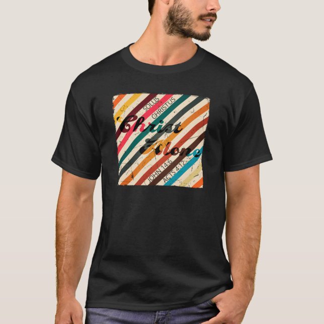 T-shirt Solus Christus (Devant)