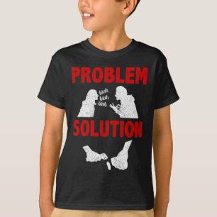 T-shirt Solution de problème de collectionneur de pierre d