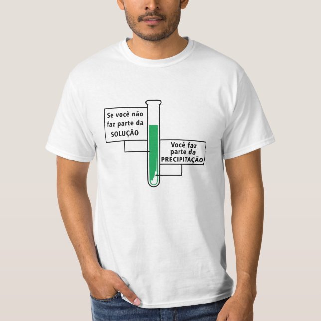 T-shirt Solution ou précipitation (Devant)