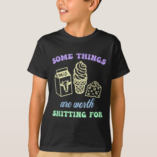 T-shirt Some Things Are Worth Ting For Funny Apparel  (Devant)