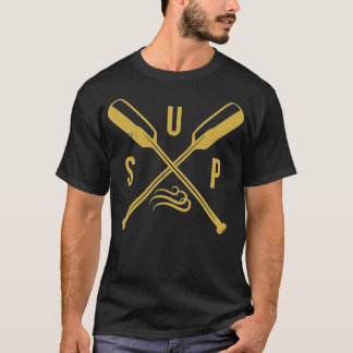 T-shirt SOMME Chemises Paddleboard Stand Up Paddling Vinta