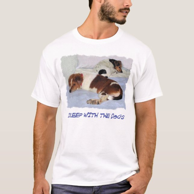 T-SHIRT SOMMEIL AVEC LES CHIENS (Devant)