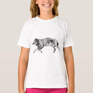T-shirt Sommeil de nuit enneigé, Gentil Chien