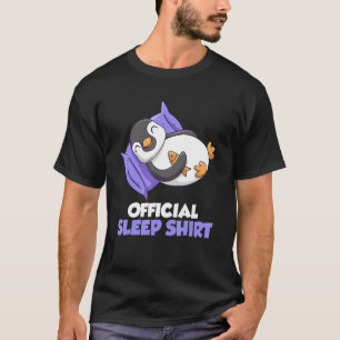 T-shirt Sommeil officiel de Penguin Sleep