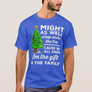 T-shirt Sommeil sous l'arbre de Noël Je suis le cadeau Noë