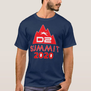 T-shirt sommet de la D2 2020