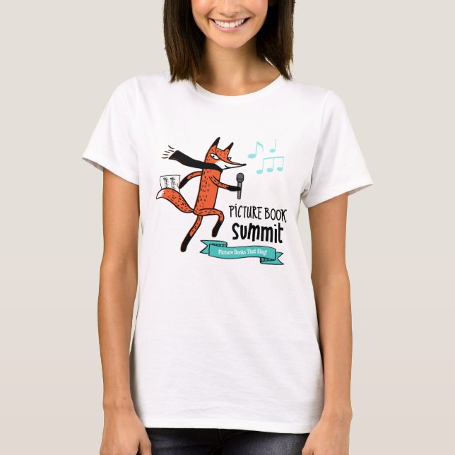 T-shirt Sommet du livre photo : Livres photos qui chantent (Devant)