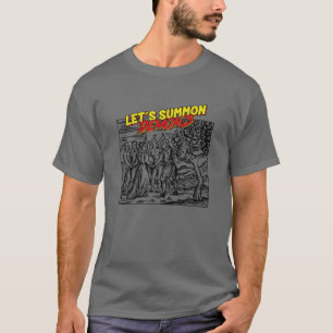 T-shirt Sommons les démons - L'art de la cuisine Drôle Hal