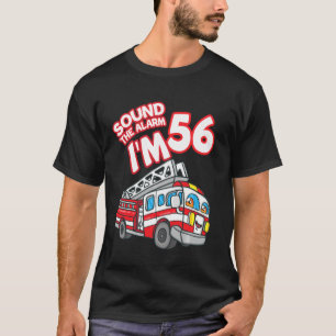 T-shirt Son Alarme I M 56 Pompier Moteur d'incendie 56t