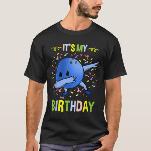 T-shirt Son Anniversaire Bowling Byll