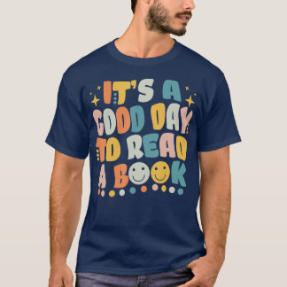 T-shirt Son Bon Jour Pour Lire Livre Funny Bibliothèque Le