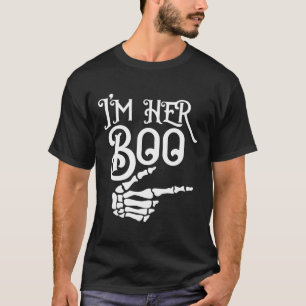 T-shirt Son Boo Im Son Ghoul Éffrayant Halloween Couple