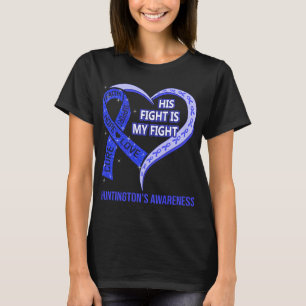 T-shirt Son combat est ma lutte La sensibilisation de Hunt