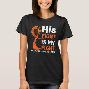 T-shirt Son Combat Est Mon Combat Conscience De La Scléros