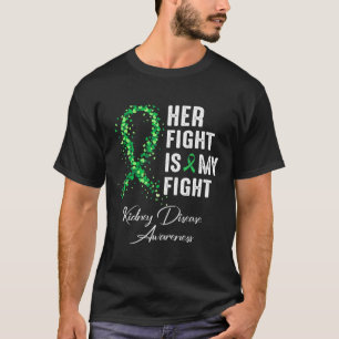 T-shirt Son Combat Est Mon Combat Conscience Des Maladies