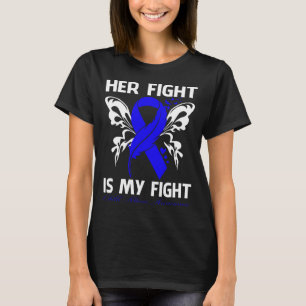 T-shirt Son combat est mon combat contre la maltraitance d