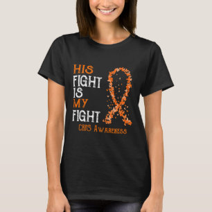 T-shirt Son combat est mon combat CRPS Sensibilisation 1