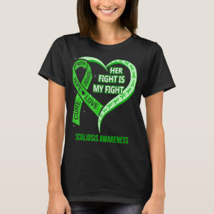 T-shirt Son combat est mon combat de sensibilisation à la 