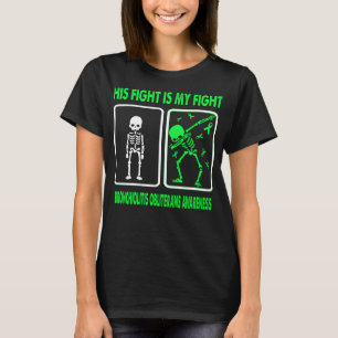 T-shirt Son Combat Est Mon Combat Des OBLITERANS BRONCHIOL