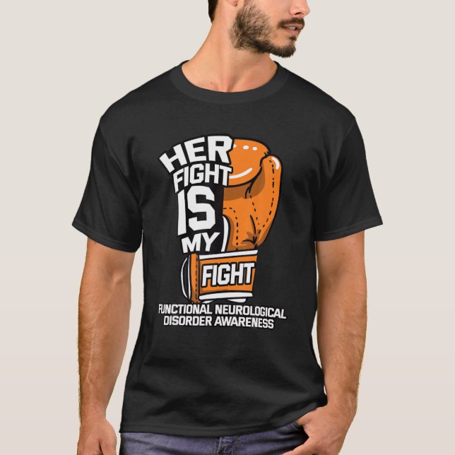 T-shirt Son Combat Est Mon Combat Fonctionnel Diso Neurolo (Devant)