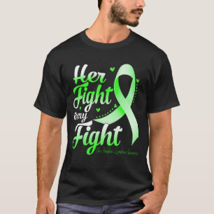 T-shirt Son combat est mon combat non-HODGKIN'S LYMPHOMA A