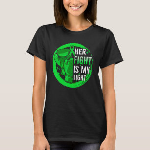 T-shirt Son combat est mon combat Scoliosis Sensibilisatio