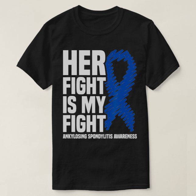 T-shirt Son Combat Est Mon Combat Sensibilisation à la Spo (Design devant)