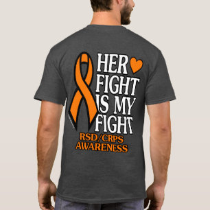 T-shirt Son combat est mon combat...T-shirt RSD/CRPS
