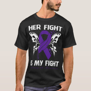 T-shirt Son combat est mon combat TRISOMIE 18 SENSIBILISAT