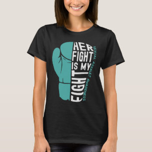 T-shirt Son Combat Est Mon Combat Ual Ault Sensibilisation