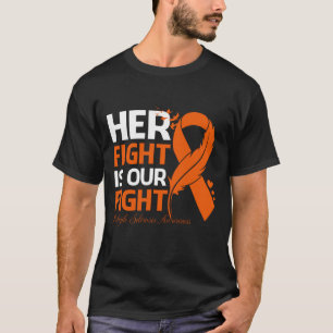 T-shirt Son combat est notre combat à plusieurs SCLEROSIS