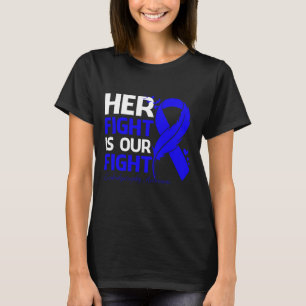 T-shirt Son combat est notre combat de sensibilisation LEU