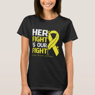T-shirt Son combat est notre combat EWINGS SARCOMA SENSIBI