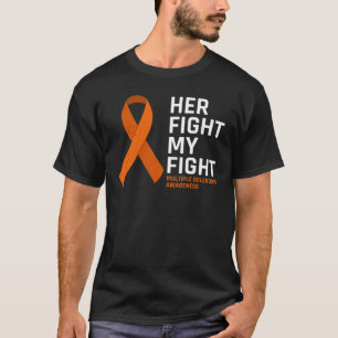 T-shirt Son combat Ma lutte contre la sclérose en plaques 